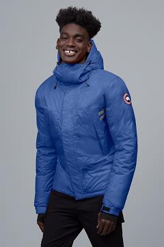 Chamarras Canada Goose Hombre Mexico - Mountaineer Abrigos Azules ZF2305491